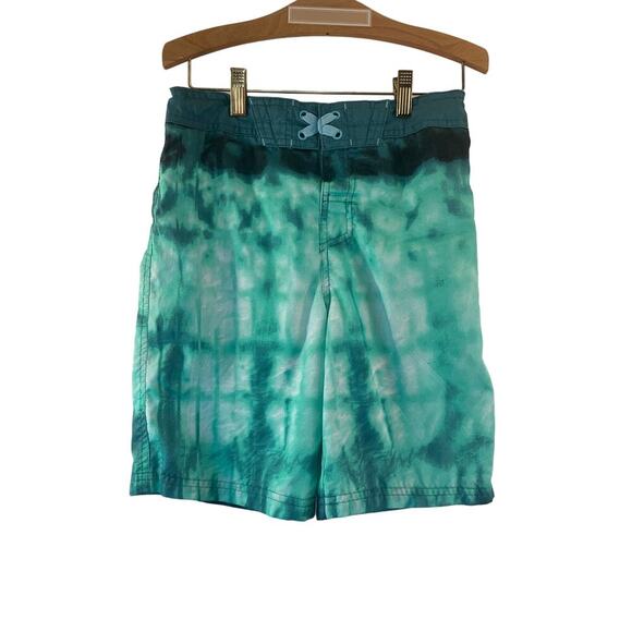 ART CLASS Boy’s Green Board Shorts / Size: 12 - Picture 1 of 11